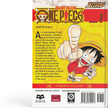 مانگای One Piece Vol.1